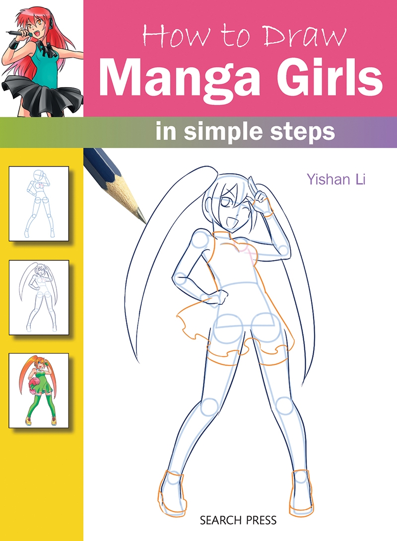 How To Draw Manga Girls: In Simple Steps/Product Detail/Crafts & Handiwork
