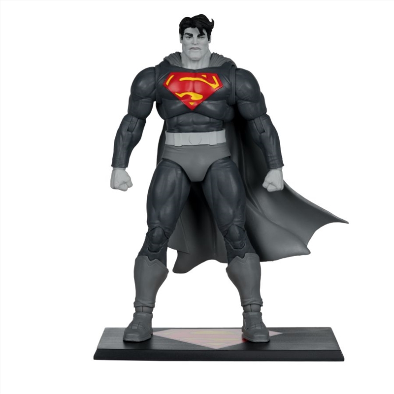Batman: Dark Knight Returns - Superman Black & White 7" Action Figure [Gold Label]/Product Detail/Figurines
