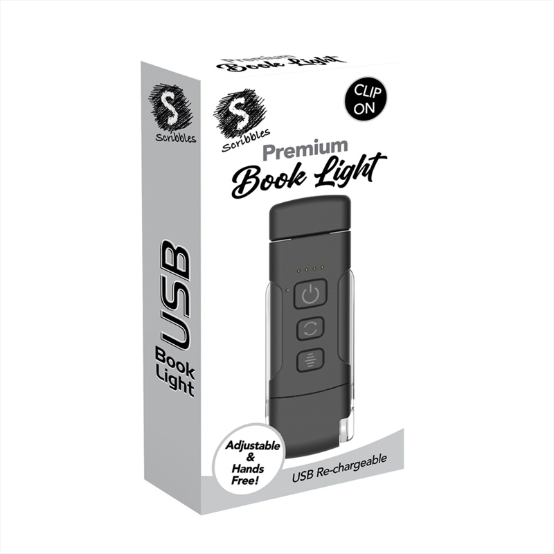 LED USB Clip on Booklight (Black)/Product Detail/Lighting