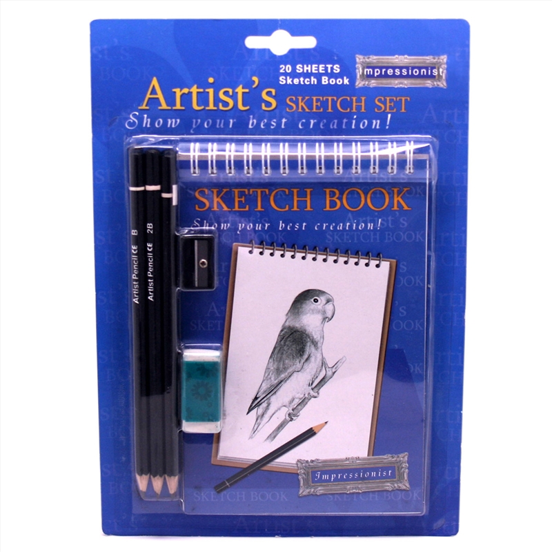 Small Artist Sketch Book With/Product Detail/Stationery