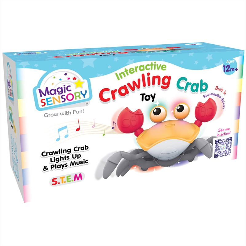 Interactive Crab Crawler (Orange)/Product Detail/Toys