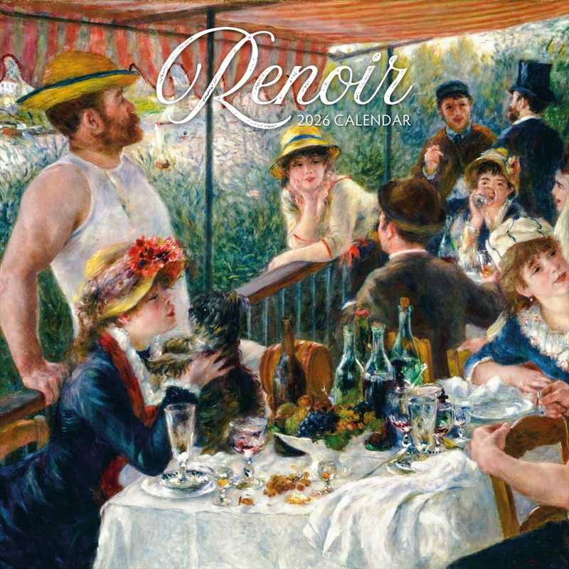 Renoir 2026 Square Wall Calendar/Product Detail/Calendars & Diaries