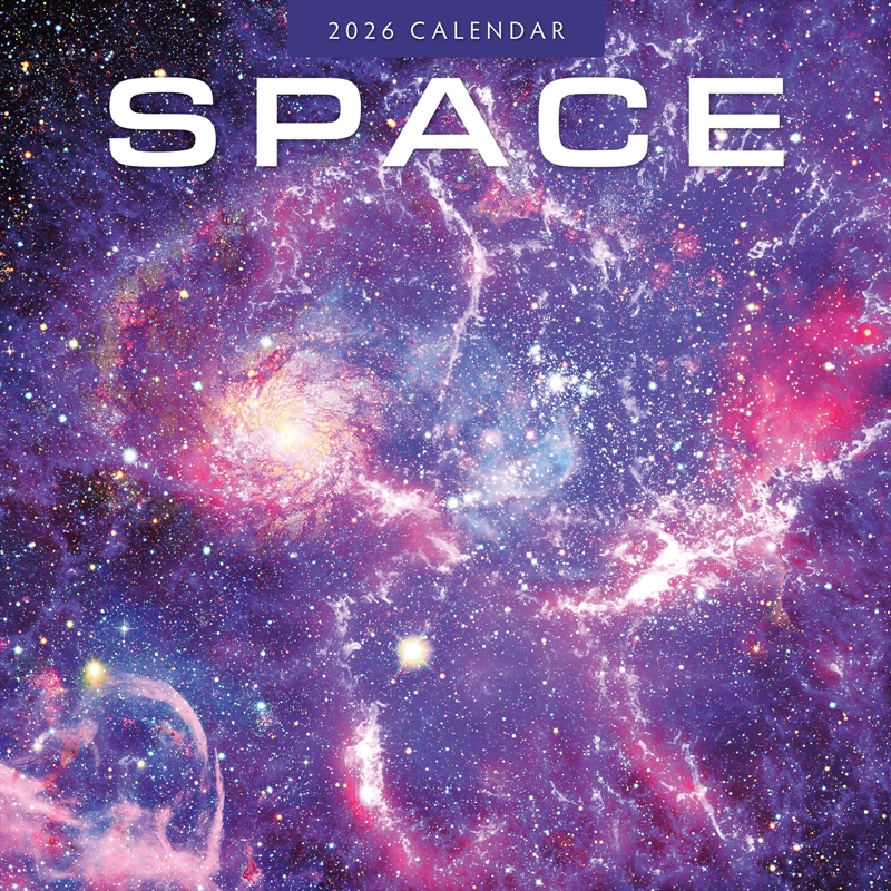Space 2026 Square Wall Calendar/Product Detail/Calendars & Diaries