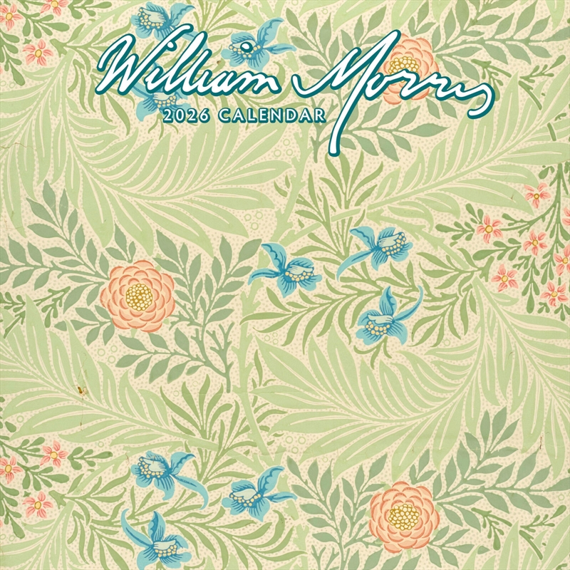 William Morris 2026 Square Wall Calendar/Product Detail/Calendars & Diaries