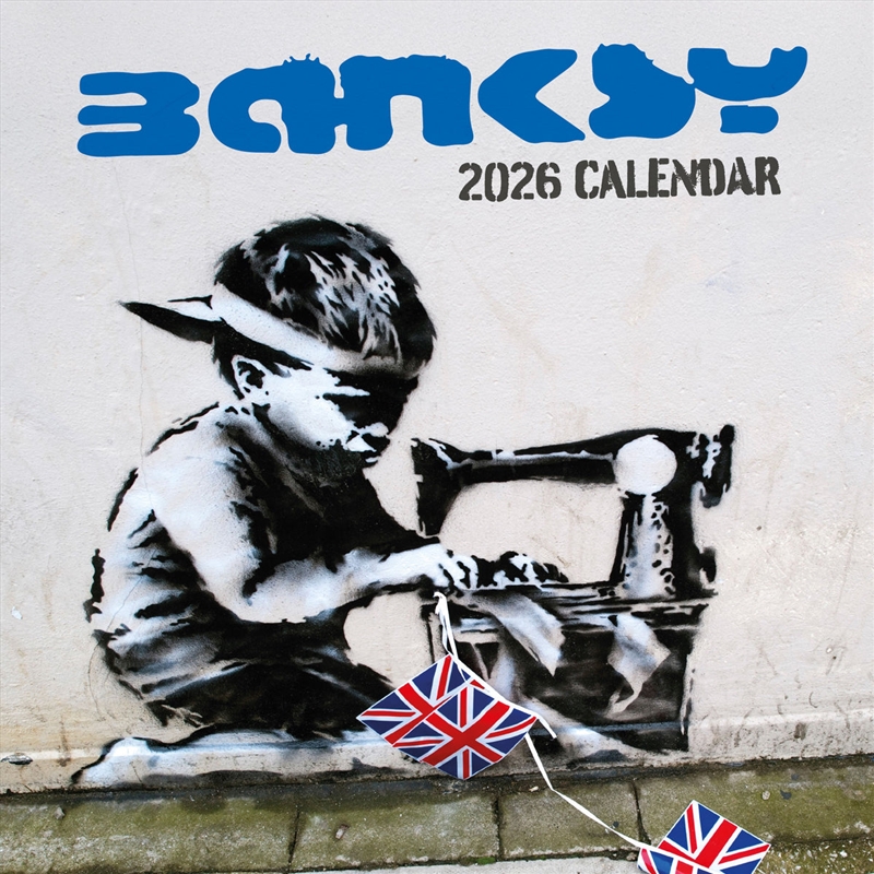 Banksy 2026 Square Wall Calendar/Product Detail/Calendars & Diaries