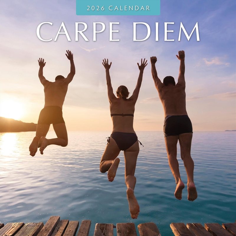 Carpe Diem 2026 Square Wall Calendar/Product Detail/Calendars & Diaries