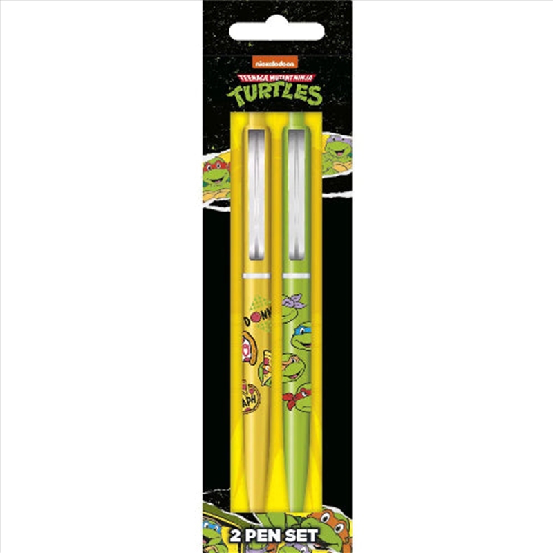 TMNT - Retro - 2 Pen Set/Product Detail/Pens, Markers & Highlighters