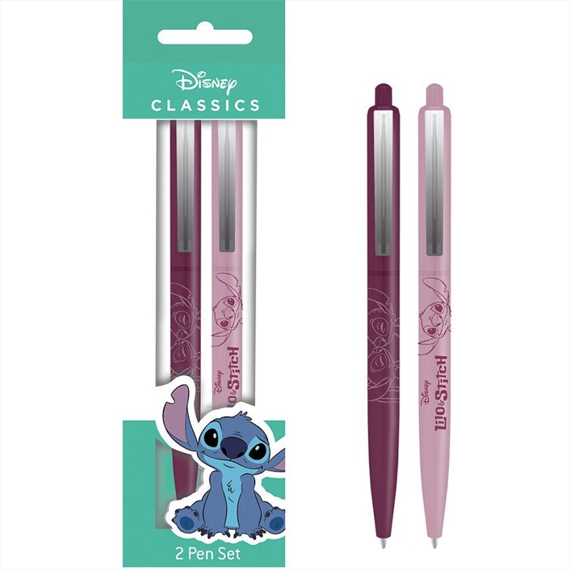 Lilo & Stitch - Watercolour - 2 Pen Set/Product Detail/Pens, Markers & Highlighters