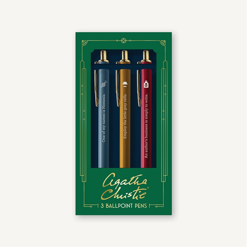 Agatha Christie Pen Set/Product Detail/Stationery
