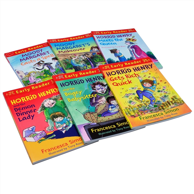 Horrid Henry 6 Pk/Product Detail/Childrens Fiction Books