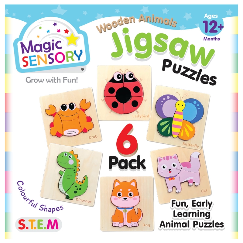 Shaped Animal Jigsaw Puzzles 6 pack/Product Detail/Jigsaw Puzzles