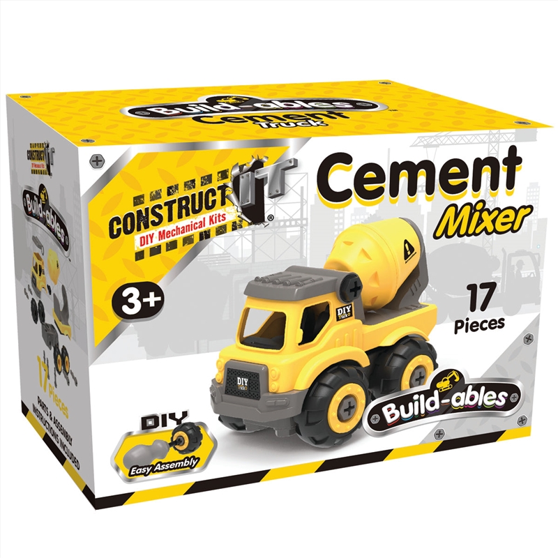 Build-ables Cement Truck/Product Detail/Toys