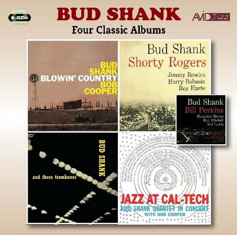Four Classic Albums - Blowin Country / Bud Shank With Shorty Rogers & Bill Perkins / Bud Shank And T/Product Detail/Country