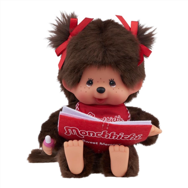 Monchhichi - Girl Reading Plush/Product Detail/Plush Toys