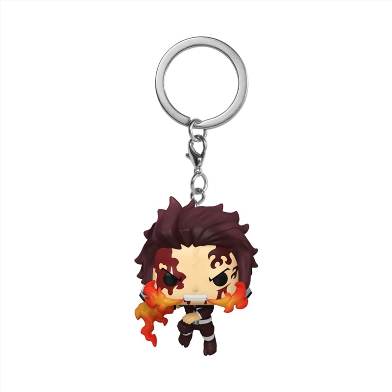 Demon Slayer - Tanjiro (Dancing Flash) Pop! Keychain/Product Detail/Pop Vinyl Keychains