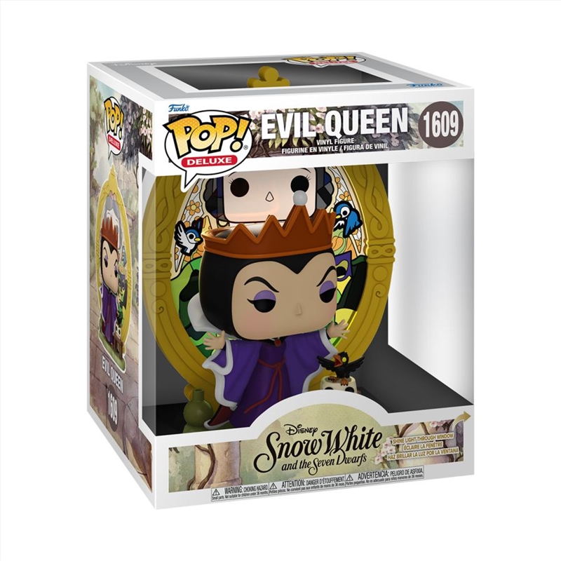 Disney Villains - Evil Queen (Stained Glass) Pop! Vinyl Deluxe/Product Detail/Deluxe Pop Vinyl