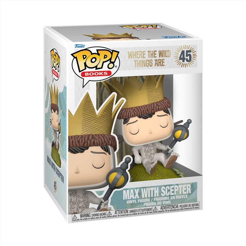 Where the Wild Things Are - Max w/Scepter Pop! Premium/Product Detail/Movies