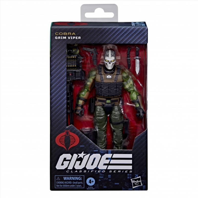 G.I. Joe Classified Series #176, Grim Viper/Product Detail/Figurines