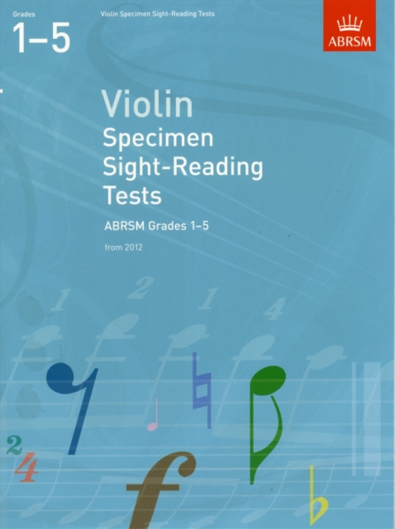 Violin Specimen Sight-Reading Tests, Abrsm Grades 1-5 : From 2012/Product Detail/Media