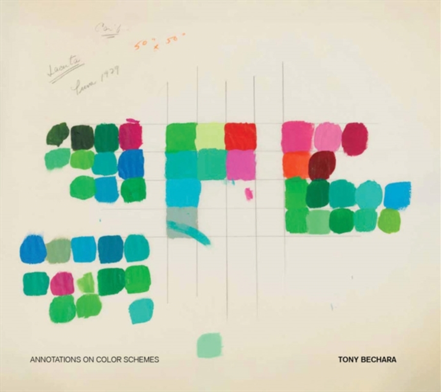 Tony Bechara: Annotations On Color Schemes/Product Detail/Art