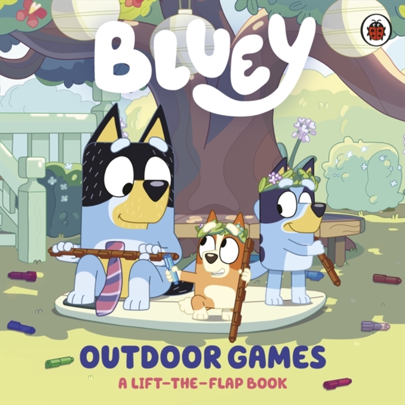 Bluey: Outdoor Games : A Lift-The-Flap Book/Product Detail/Early Childhood Fiction Books
