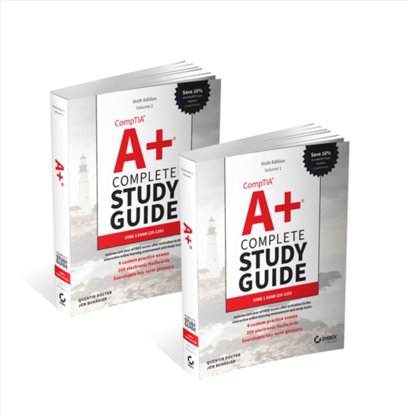 Comptia A+ Complete Study Guide, 2-Volume Set : Volume 1 Core 1 Exam 220-1201 And Volume 2 Core 2 Ex/Product Detail/Technology & Engineering