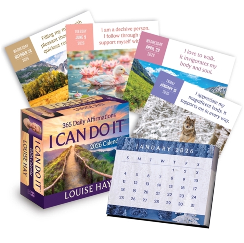 I Can Do It® 2026 Calendar : 365 Daily Affirmations/Product Detail/Calendars & Diaries