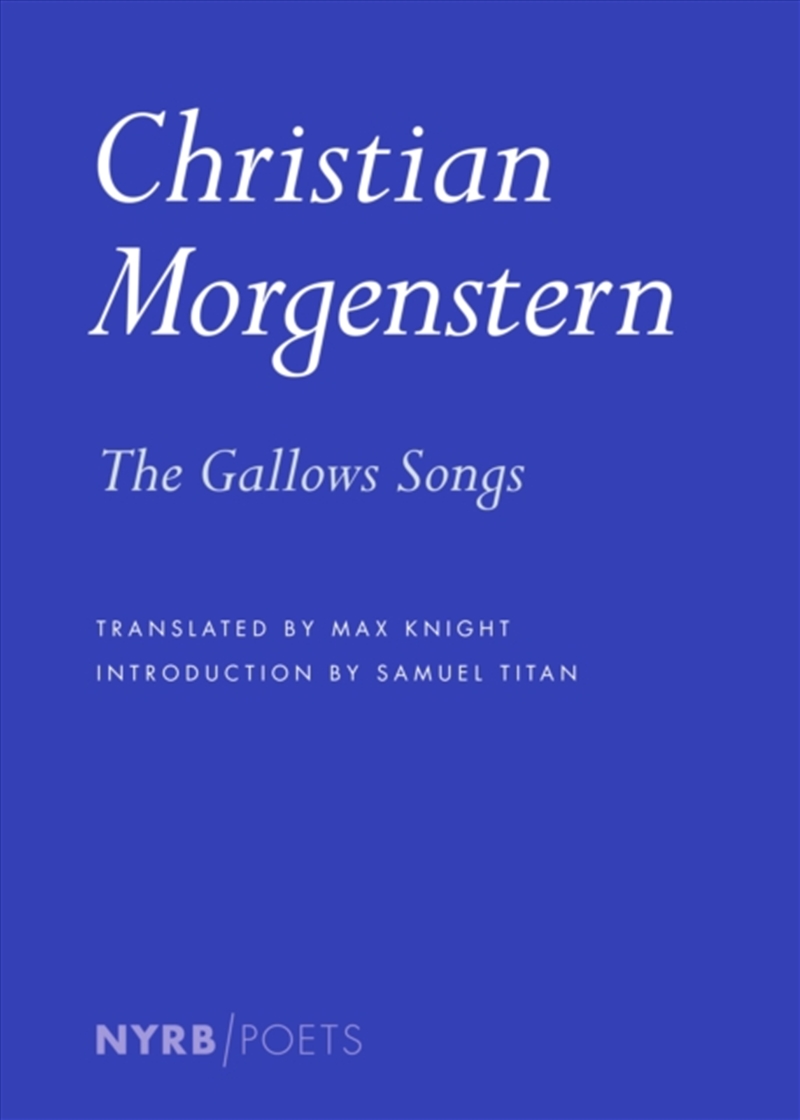 The Gallows Songs/Product Detail/Poetry