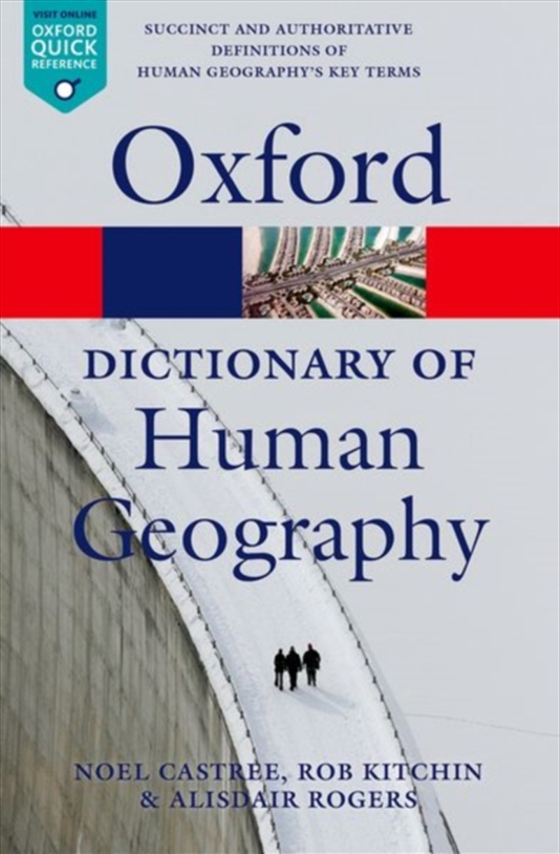 A Dictionary Of Human Geography/Product Detail/Society & Culture