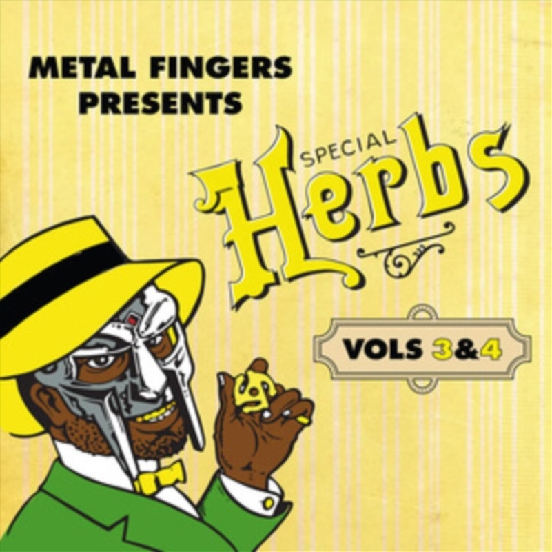 Metal Fingers Presents: Special Herbs Vol. 3 & 4 - Lemon Yellow Vinyl/Product Detail/Dance