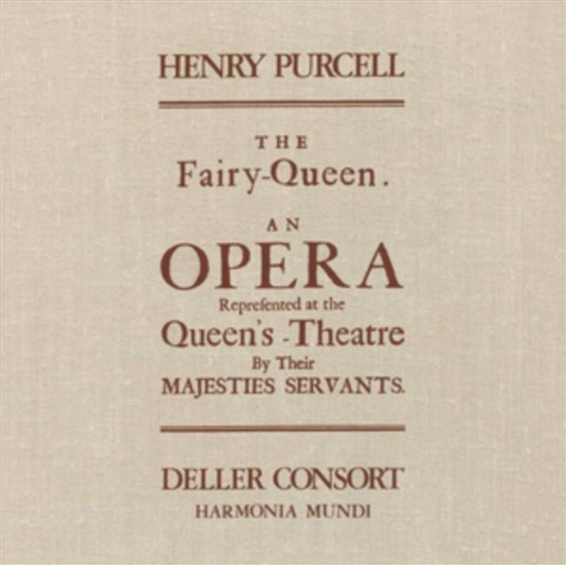 Purcell: The Fairy Queen/Product Detail/Classical