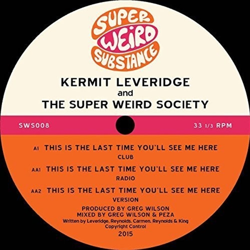 This Is The Last Time You'll See Me Here/Product Detail/Dance