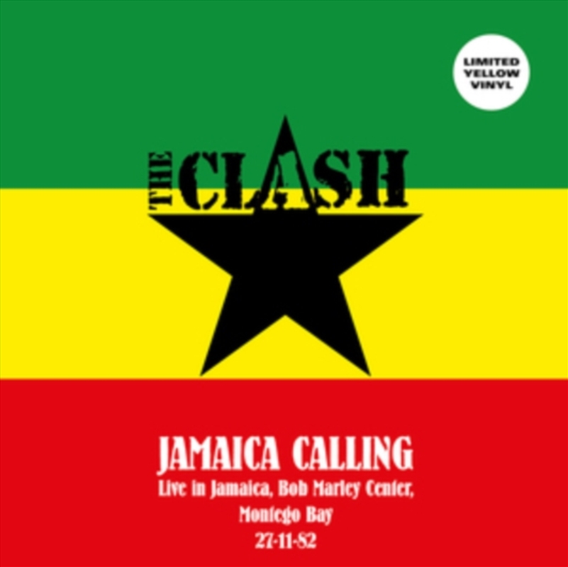 Jamaica Calling - Live In Jamaica. Bob Marley Center. Montego Bay. 27-11-82 - Yellow Vinyl/Product Detail/Rock/Pop