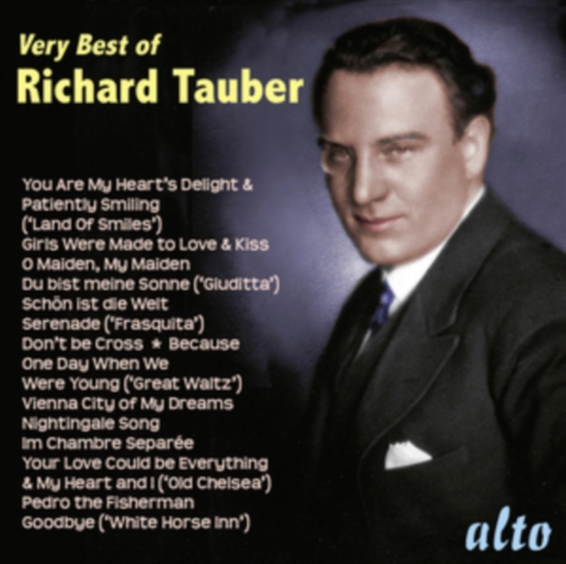 Very Best Of Richard Tauber/Product Detail/Classical