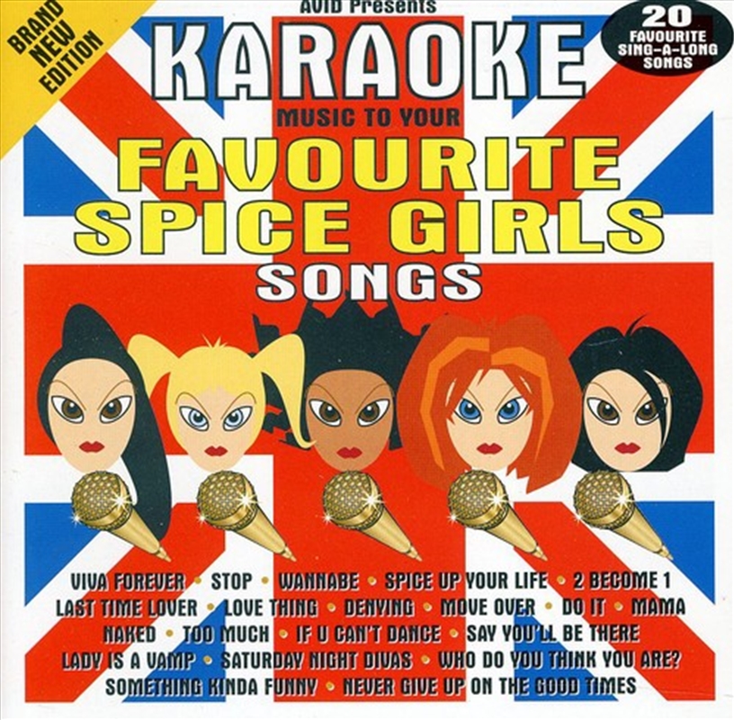 Karaoke To Your Favourite Spice Girls Songs/Product Detail/Rock/Pop