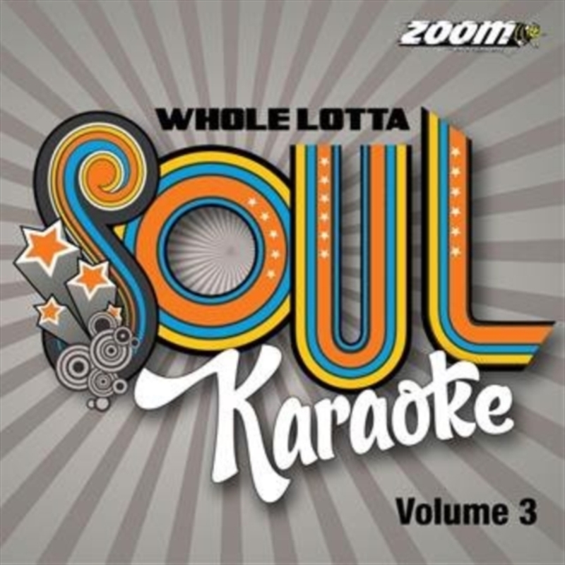 Whole Lotta Soul And Motown Karaoke: Volume 3/Product Detail/R&B