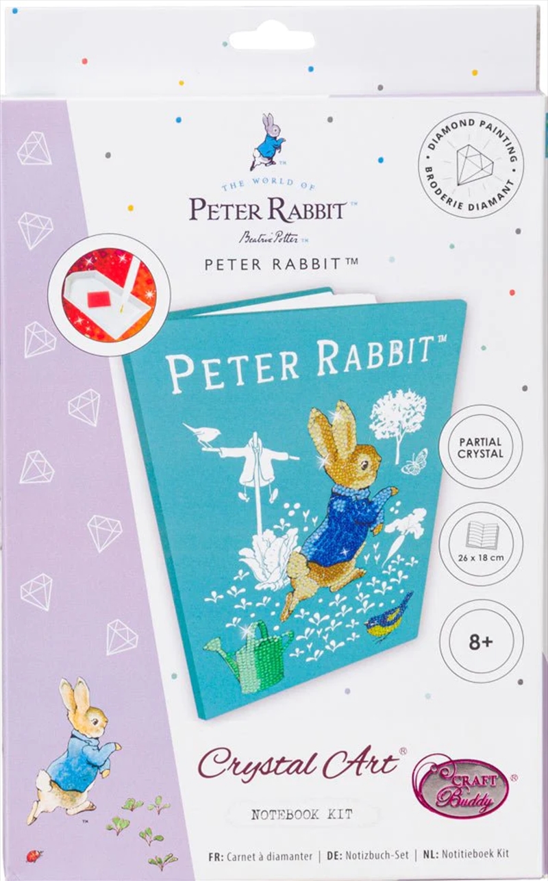 CrystalArt - Peter Rabbit Notebook 18x26cm/Product Detail/Arts & Craft