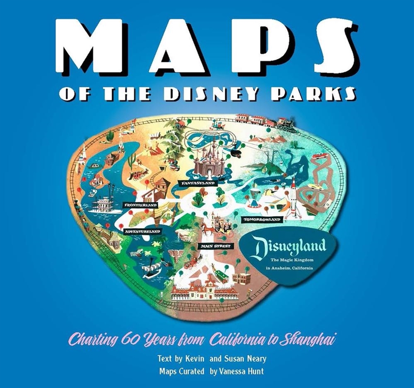 Maps Of The Disney Parks/Product Detail/Travel & Holidays