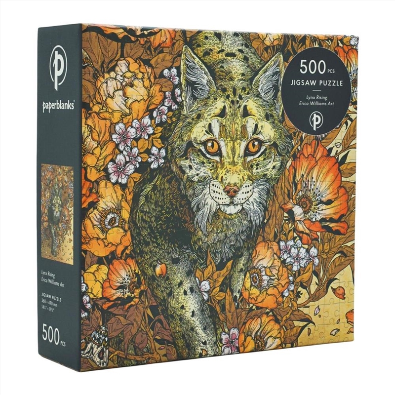 Lynx Rising (Erica Williams Art) 500 Piece Jigsaw Puzzle/Product Detail/Jigsaw Puzzles