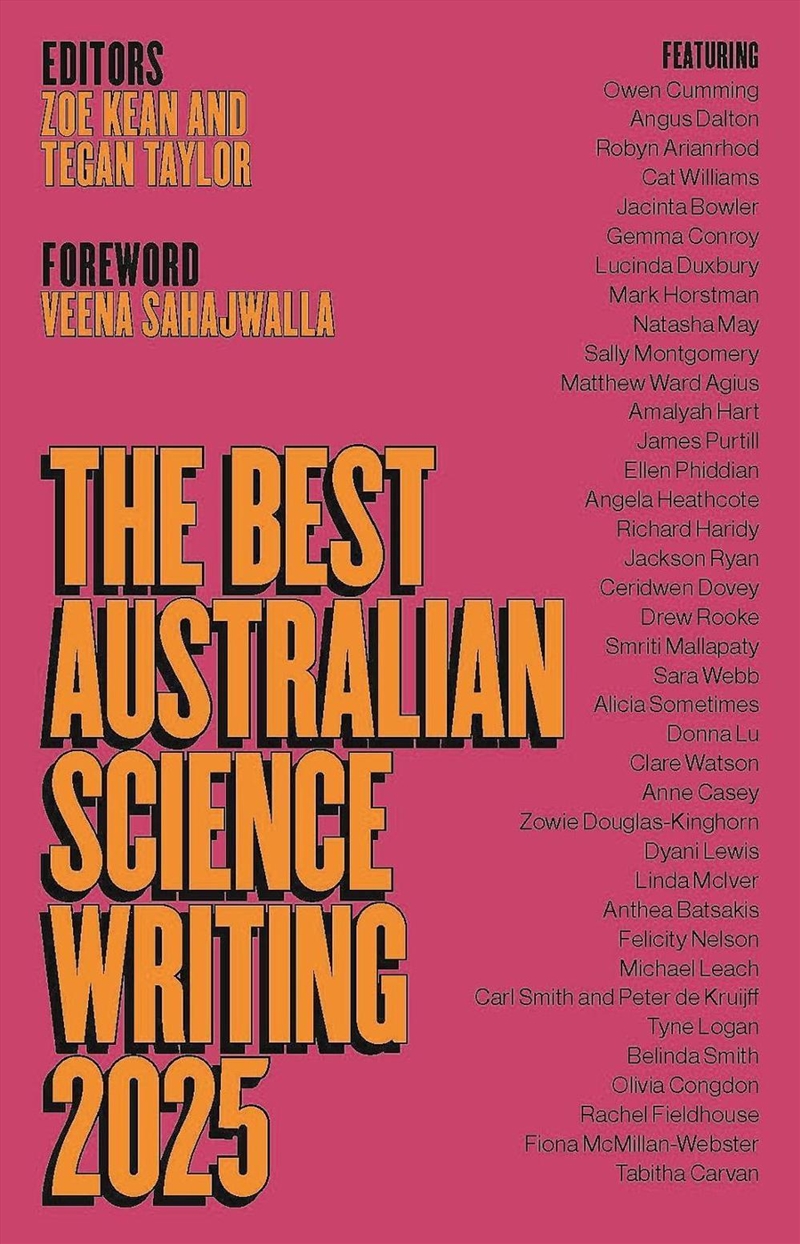 The Best Australian Science Writing 2025/Product Detail/Science