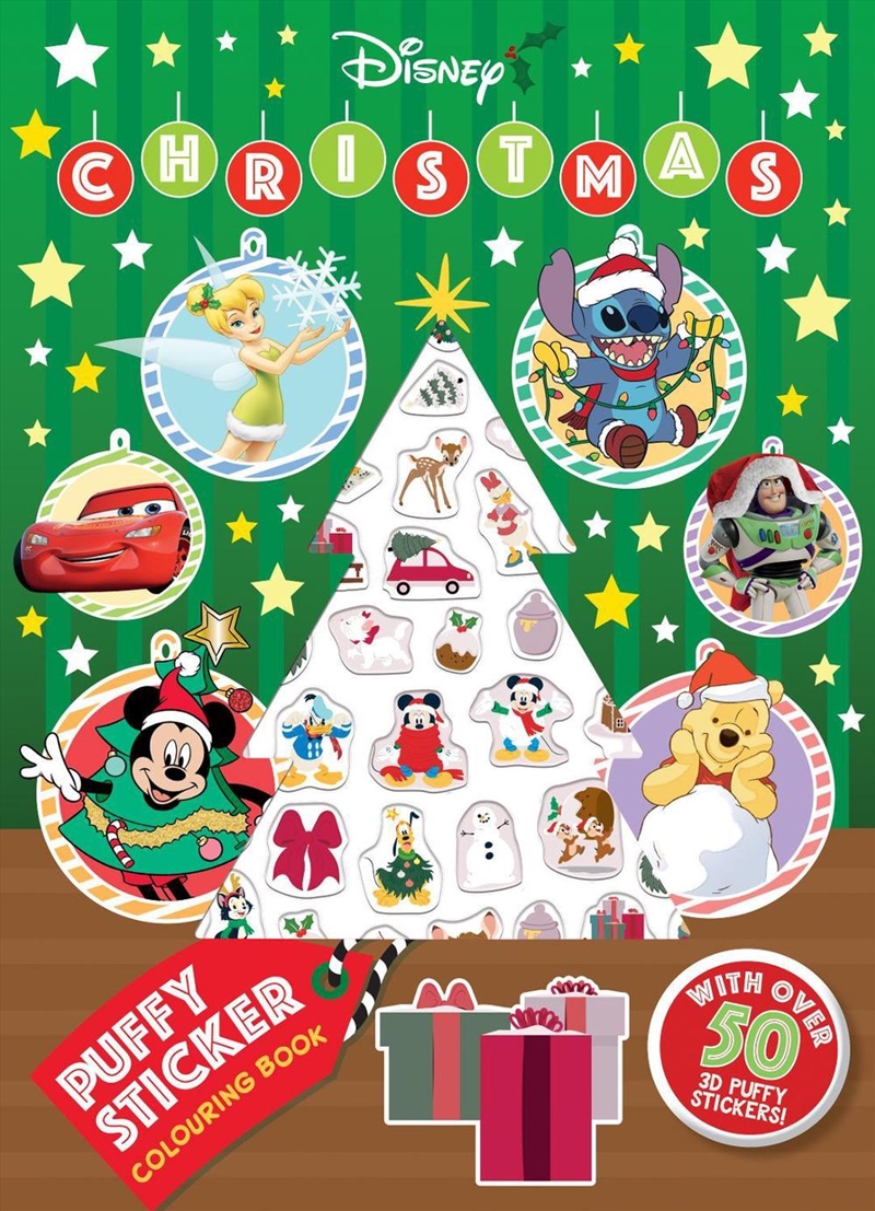 Disney Christmas: Puffy Sticker Colouring Book/Product Detail/Kids Activity Books