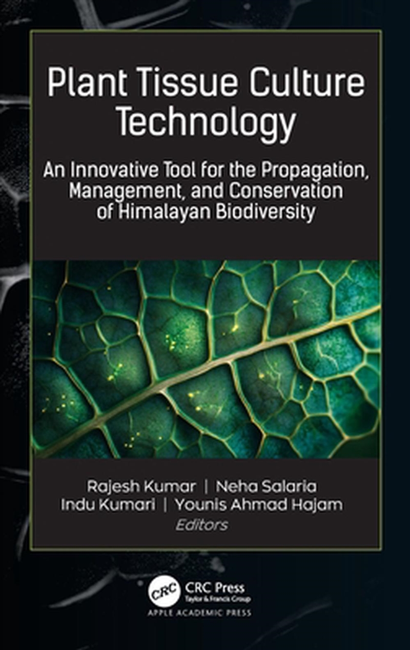 Plant Tissue Culture Technology An Innovative Tool For The Propagation, Management, And Conservation/Product Detail/Science