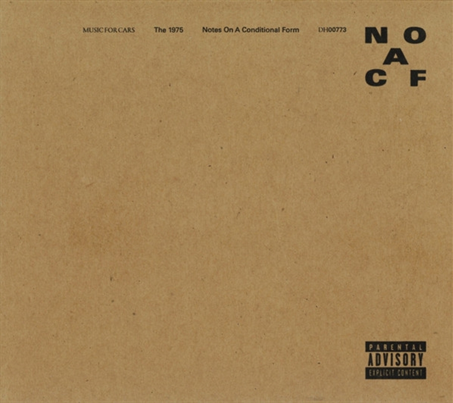 Notes On A Conditional Form/Product Detail/Rock/Pop