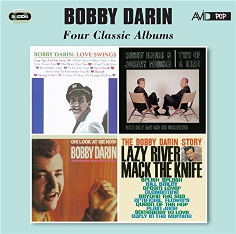 Four Classic Albums - Love Swings / Two Of A Kind / The Bobby Darin Story / Oh! Look At Me Now/Product Detail/Jazz