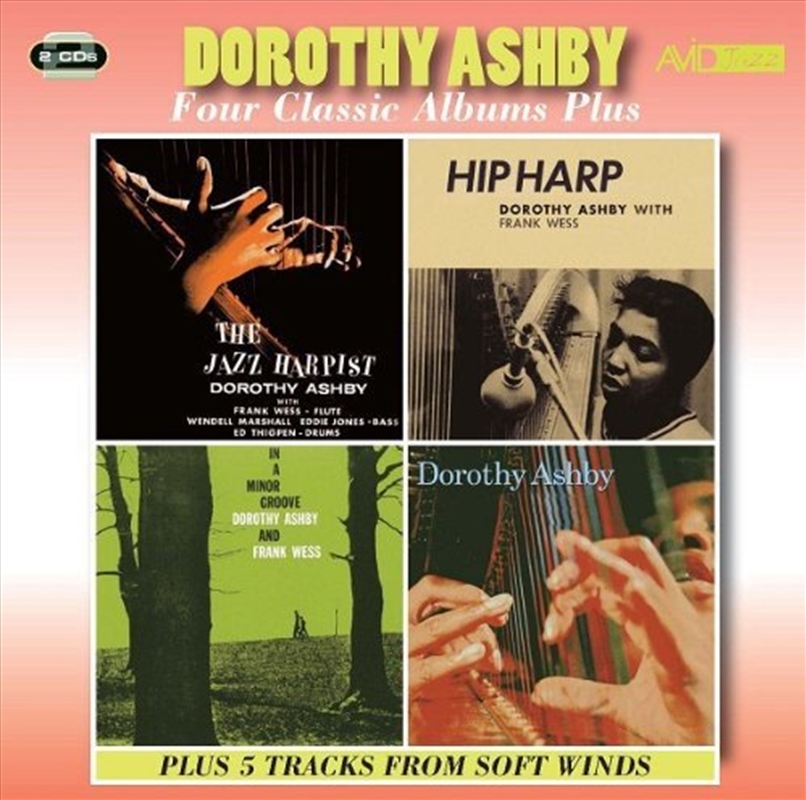 Four Classic Albums Plus - Jazz Harpist / Hip Harp / In A Minor Groove / Dorothy Ashby/Product Detail/Jazz