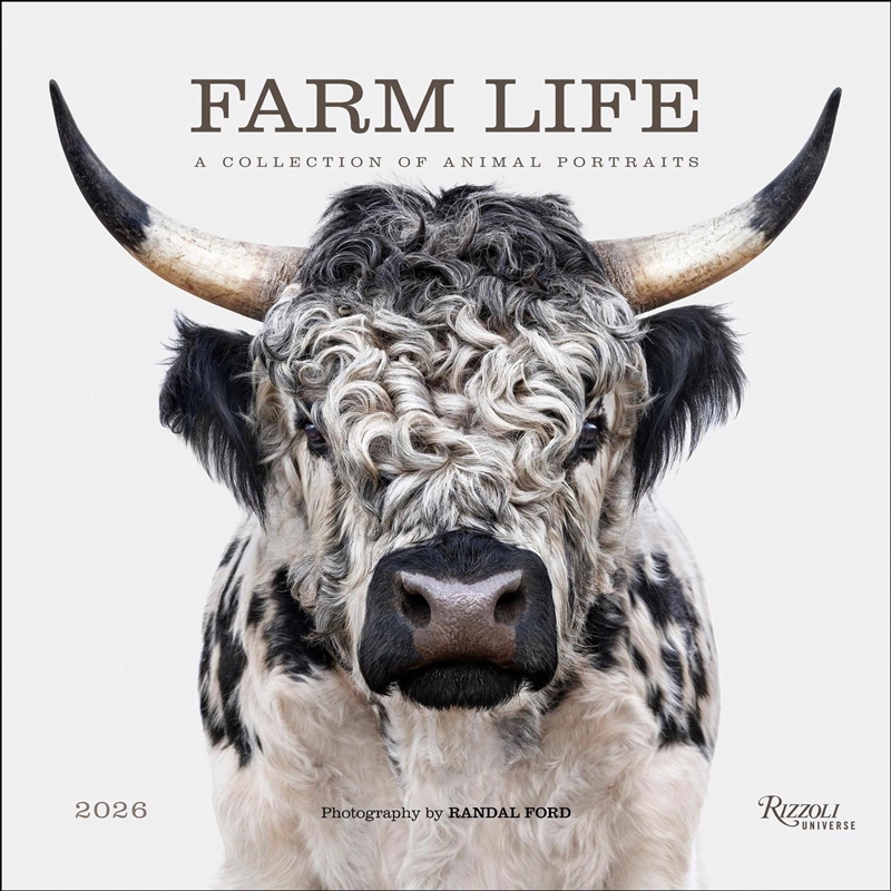 Farm Life 2026 Wall Calendar : A Collection Of Animal Portraits/Product Detail/Calendars & Diaries