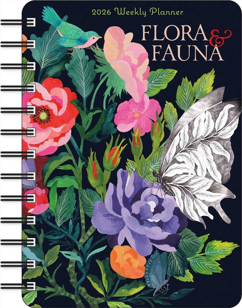 Flora & Fauna 2026 Weekly Planner Calendar/Product Detail/Calendars & Diaries
