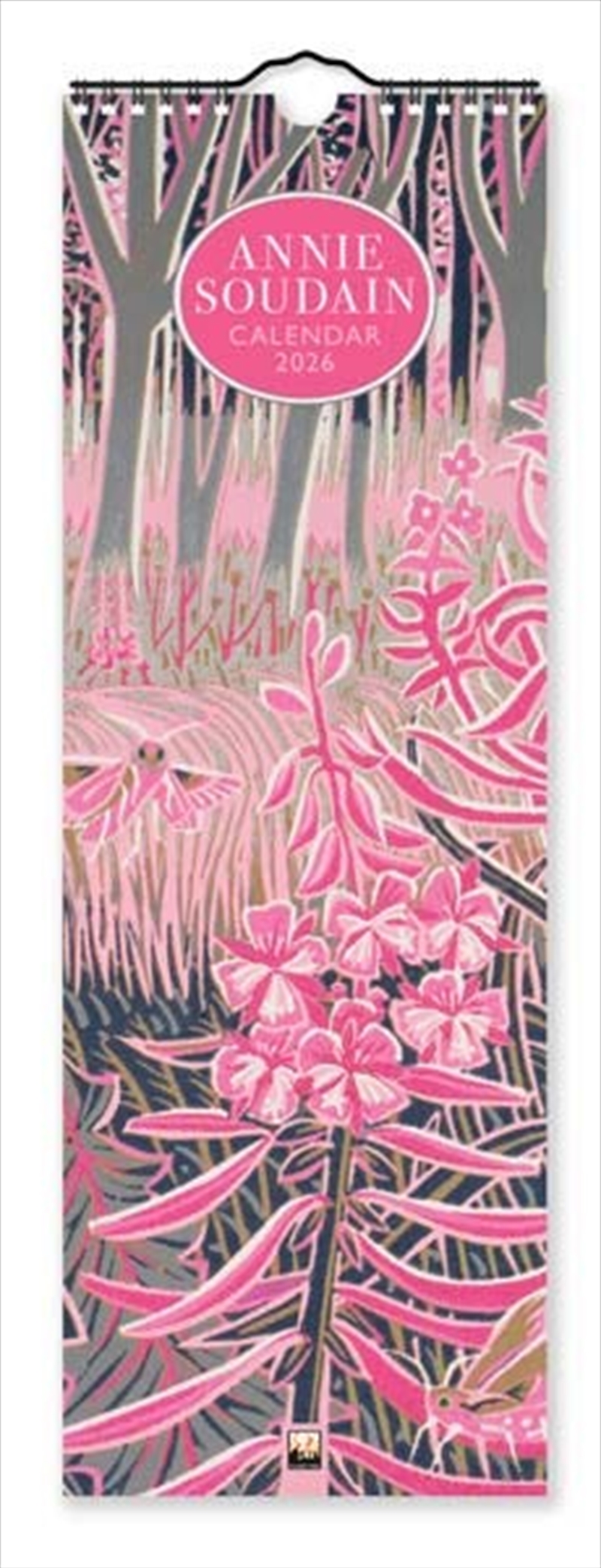 Annie Soudain Slim Calendar 2026 (Art Calendar)/Product Detail/Calendars & Diaries