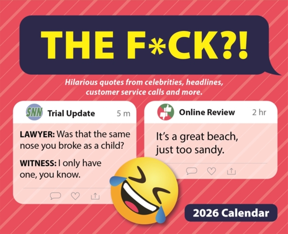 Fck Box Calendar 2026/Product Detail/Calendars & Diaries