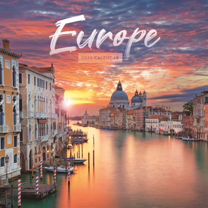 Europe Square Wall Calendar 2026/Product Detail/Calendars & Diaries